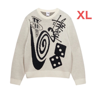 STUSSY - Stussy x Nike Icon Knit Sweater Naturalの通販 by shop
