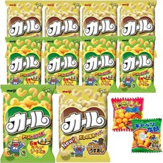 メイジ(明治)のカールお菓子20袋☓2箱　チーズ味　うすあじ(菓子/デザート)