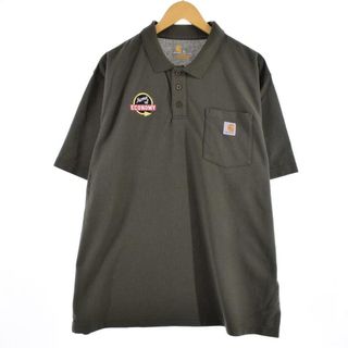 カーハート(carhartt)の古着 カーハート Carhartt ORIGINAL FIT 半袖 ポロシャツ メンズXL /eaa321237(ポロシャツ)