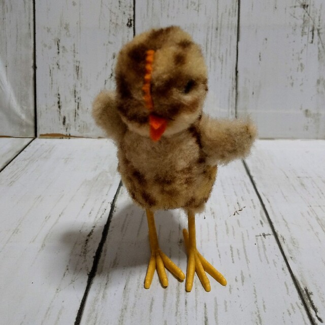 Steiff(シュタイフ)のシュタイフ ひな鳥 Chick ひよこ ヴィンテージ Steiff  ドイツ エンタメ/ホビーのおもちゃ/ぬいぐるみ(ぬいぐるみ)の商品写真