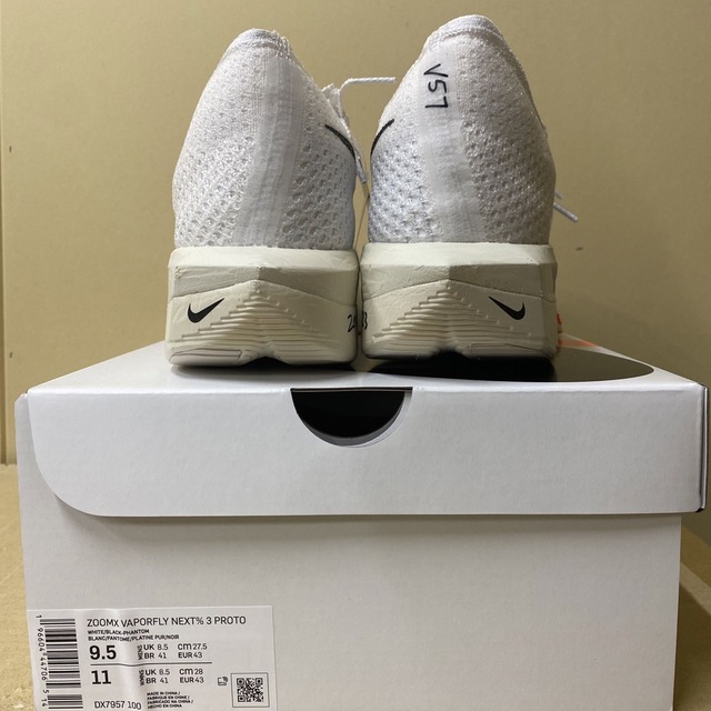NIKE ZOOM X VAPORFLY NEXT%3 メンズ 27.5cm | www.jarussi.com.br