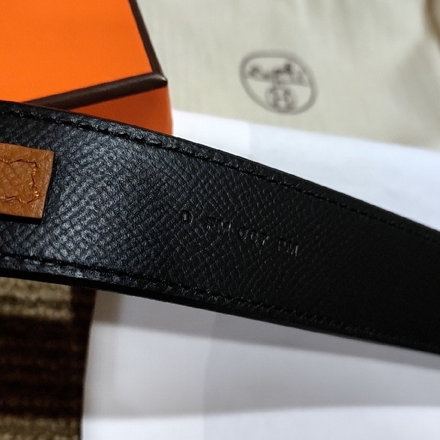 Hermes(エルメス)の超レア♡エルメス キュイール オーギャロップ ストラップ バンドリエール レディースのバッグ(ショルダーバッグ)の商品写真