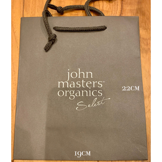 ジョンマスターオーガニック(John Masters Organics)のショッパー　ショップ袋　ジョンマスター　johnmasters organics(ショップ袋)