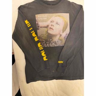 レディメイド(READYMADE)のデヴィッドボウイ × セントマイケルHUNKY DORY ロングスリーブTシャツ(Tシャツ/カットソー(七分/長袖))