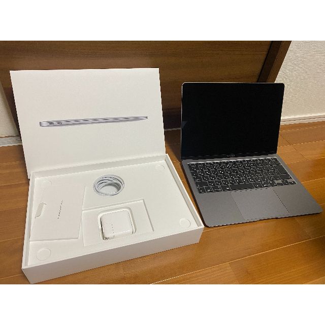 国内最大規模のショップ 美品 macbook air m1 8g 256gb スペースグレイ ...