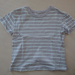 ジーユー(GU)のGU 半袖 Tシャツ ボーダー(Tシャツ/カットソー)