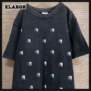 エクストララージ(XLARGE)の【エクストララージ】半袖Tシャツ　アニマル　総柄　ゴリラ　黒　Xlarge18(Tシャツ/カットソー(半袖/袖なし))