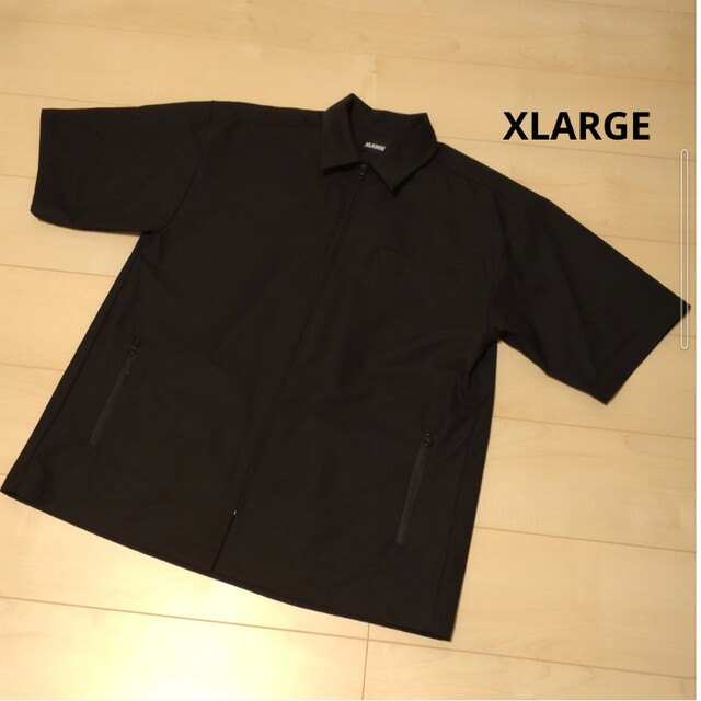 XLARGE★ジャケット(黒・S)　半袖