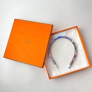 未使用 エルメス HERMES ヘッドバンド エルザ カチューシャ 箱付き-