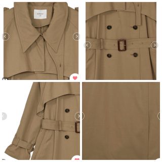 Ameri VINTAGE - AMERI 3WAY LAYERED TRENCH COAT ピンクほぼ新品の
