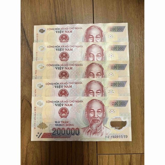 ベトナムドン紙幣 100万ドン