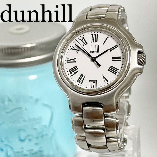 433 dunhill ダンヒル時計　メンズ腕時計　ロンディニウム　ホワイト