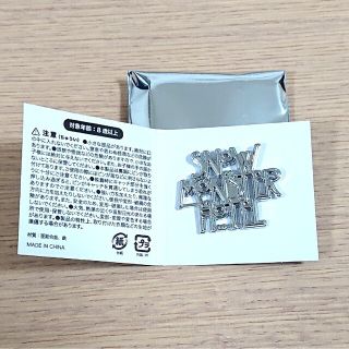HYDE SNOW MONSTER HOTEL 2023 PINS ロゴ ③(ミュージシャン)