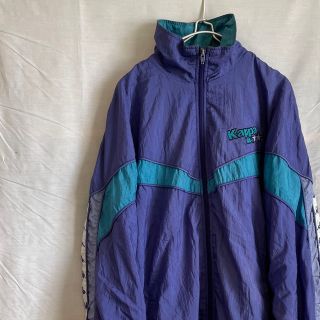 KAPPA 90s ナイロンジャケット navy purple