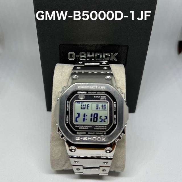 3459スペックの抜粋1CASIO G-SHOCK GMW-B5000D-1JF フルメタル　タフソーラ