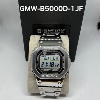 G-SHOCK - CASIO G-SHOCK GMW-B5000D-1JF フルメタル タフソーラの通販 ...