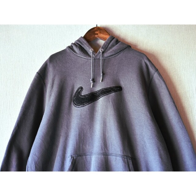 ☆NIKE ナイキパイルスウォッシュ ビッグロゴ ゆるだぼスウェット