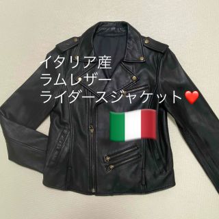 ショット(schott)のライダースジャケット　🇮🇹ラムレザー(ライダースジャケット)