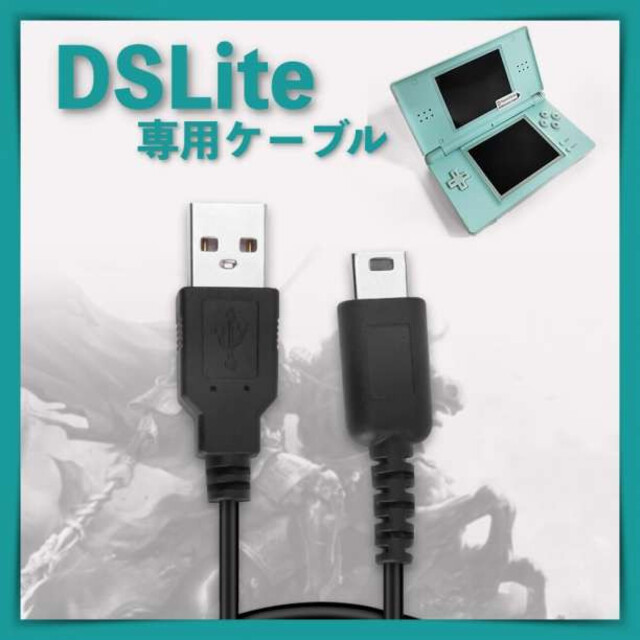海外 新品 DS ライト 充電器 USB NDS ケーブル DSL DS Lite その他