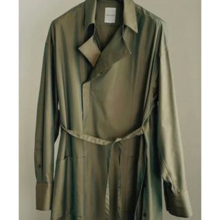 シュタイン(stein)のSUBLATIONS IRIDESCENT LONG SHIRT .002(ステンカラーコート)