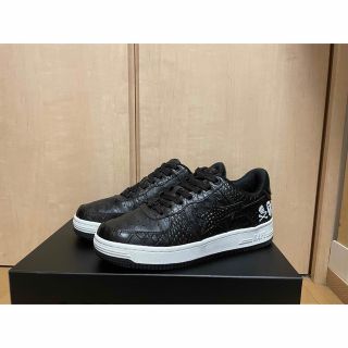 アベイシングエイプ(A BATHING APE)のNEIGHBORHOOD®︎ × BAPE®︎ BAPE STA "Black"(スニーカー)