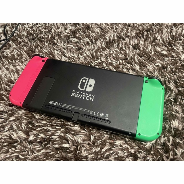 Nintendo Switch(ニンテンドースイッチ)のSwitch スプラトゥーン2エディション　※箱無し エンタメ/ホビーのゲームソフト/ゲーム機本体(家庭用ゲーム機本体)の商品写真