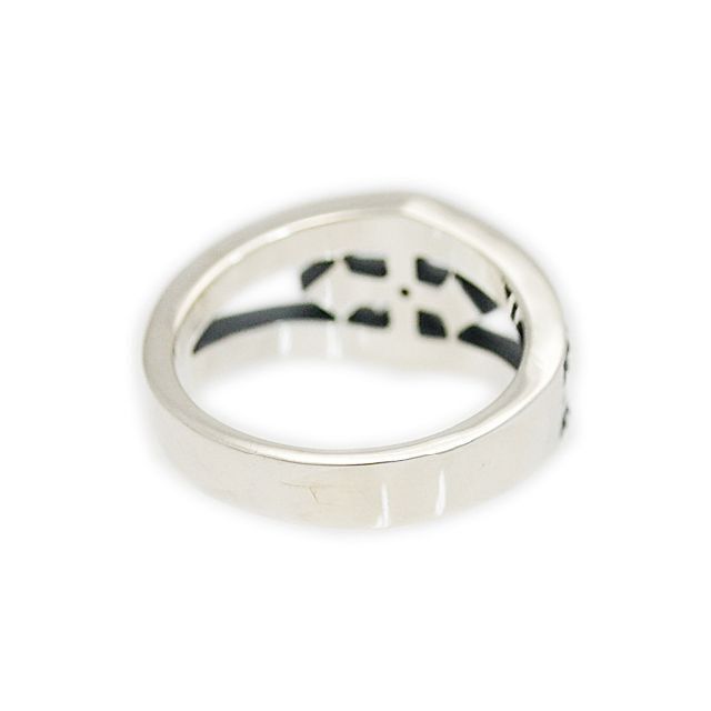 クロスジルコニア925シルバーリング KS-R063 メンズのアクセサリー(リング(指輪))の商品写真