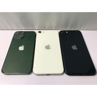 iPhone 13 256GB グリーン+iPhoneSE3×2(スマートフォン本体)