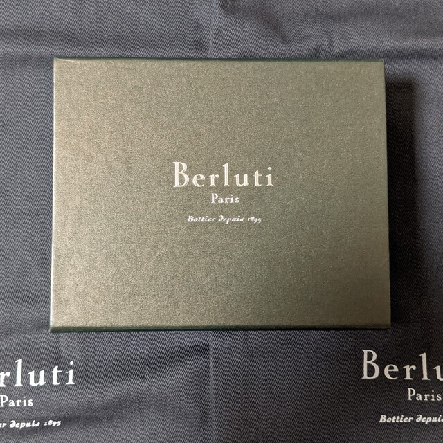 Berluti - ベルルッティ Berluti ノベルティ 財布 小物保存袋 箱