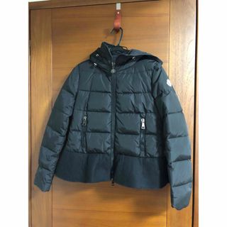 モンクレール(MONCLER)のm..loov様専用　モンクレール　nesea ブラック　0 ぺプラム(ダウンジャケット)