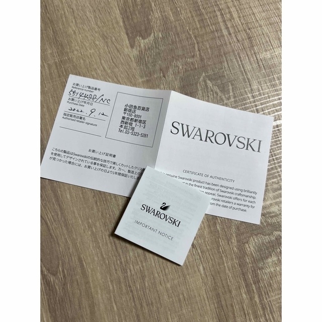 SWAROVSKI(スワロフスキー)のSWAROSKI（スワロフスキー）ネックレス レディースのアクセサリー(ネックレス)の商品写真