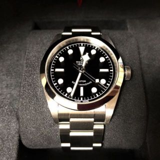 チュードル(Tudor)の【値下不可】2022年6月新品購入 TUDOR チューダー ブラックベイ36 (腕時計(アナログ))