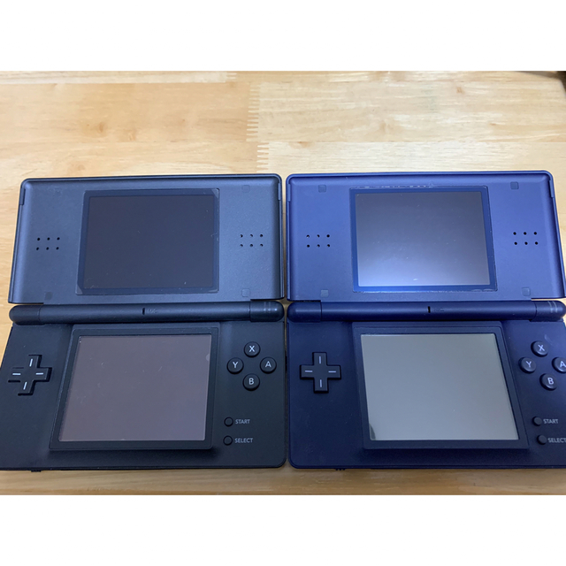 美品！ニンテンドーDS Lite ネイビー&ブラック　2台セットマリオカート