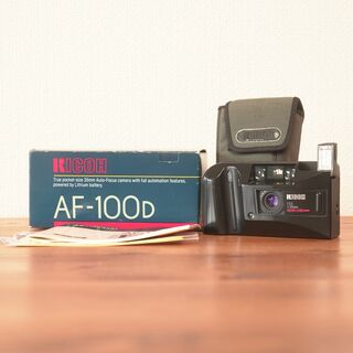 リコー(RICOH)の完動品◎リコー AF-100D フィルムカメラ 箱 説明書付き #636(フィルムカメラ)