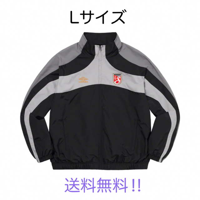 Supreme - Supreme / Umbro Track Jacket Lサイズ ブラックの通販 by