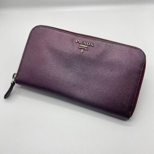 PRADA(プラダ)のプラダ PRADA 長財布 サフィアーノ レザー レディースのファッション小物(財布)の商品写真