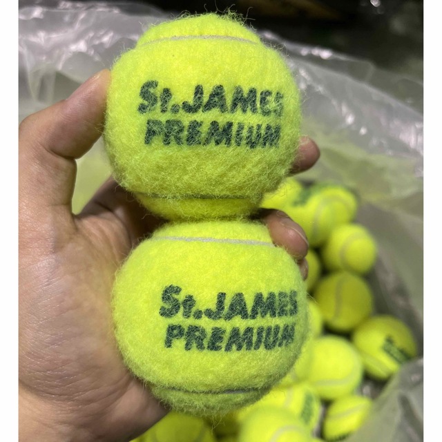 SAINT JAMES(セントジェームス)の64球　ダンロップセントジェームスプレミアム　テニスボール スポーツ/アウトドアのテニス(ボール)の商品写真