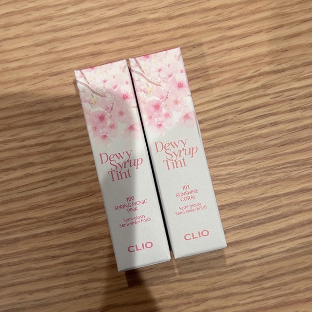 CLIO(クリオ)のCLIO SAKURA EDITION dewy syrup tint コスメ/美容のベースメイク/化粧品(口紅)の商品写真