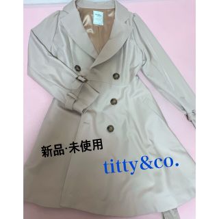 ティティアンドコー(titty&co)のtitty&co. フレアトレンチコート(トレンチコート)