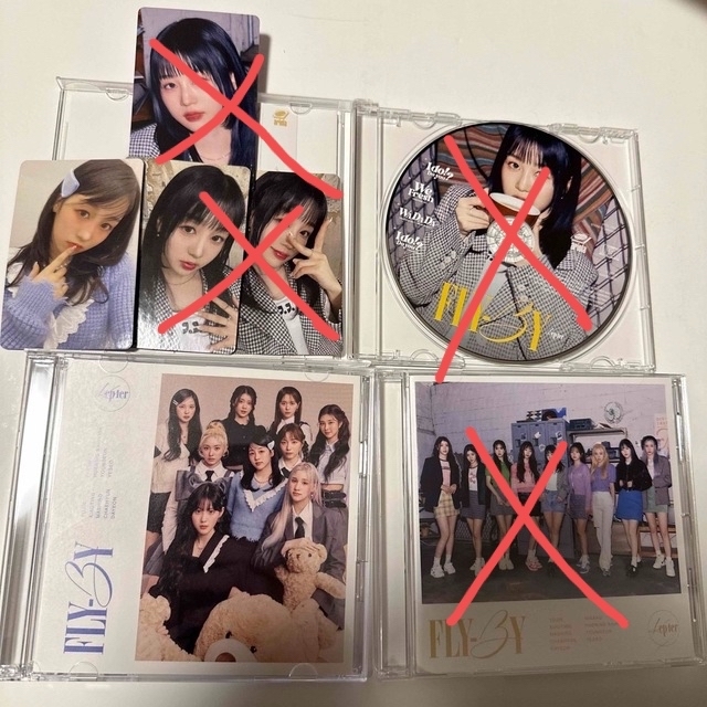 kep1er FLY-BY ヒカル A盤 トレカ エンタメ/ホビーのCD(K-POP/アジア)の商品写真