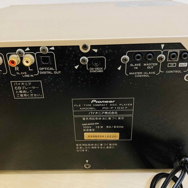 動作品】Pioneer PD-F1007 CDプレーヤー CDチェンジャー www