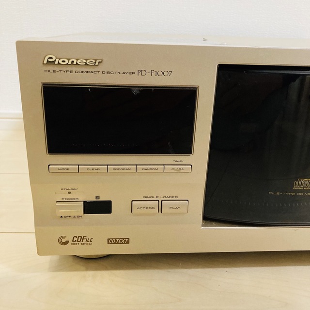 動作品】Pioneer PD-F1007 CDプレーヤー CDチェンジャー www