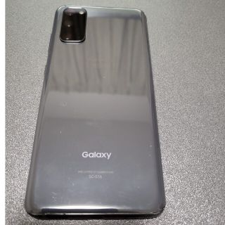 ギャラクシー(Galaxy)のドコモ  SIMロック解除  SIMフリー GALAXY S20 ジャンク(スマートフォン本体)