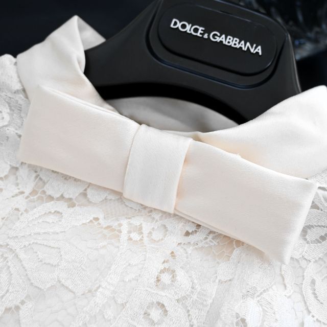 ★DOLCE&GABBANA★未使用★総レース★おリボン★ジャケット