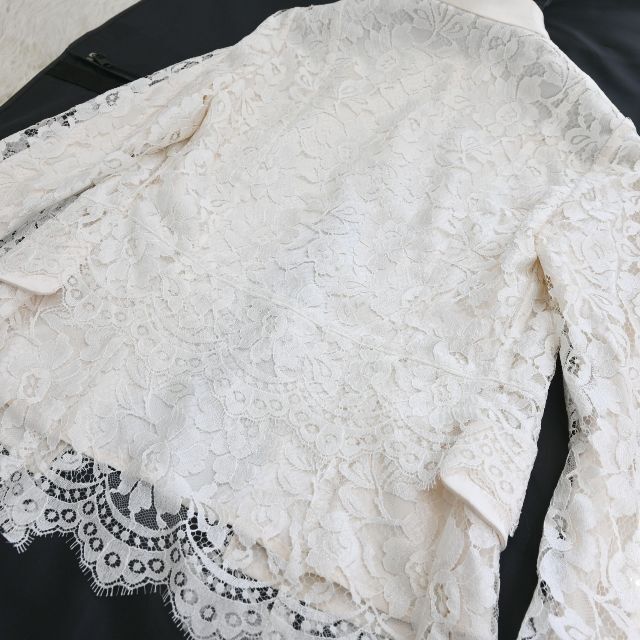 ☆DOLCE&GABBANA☆未使用☆総レース☆おリボン☆ジャケット-
