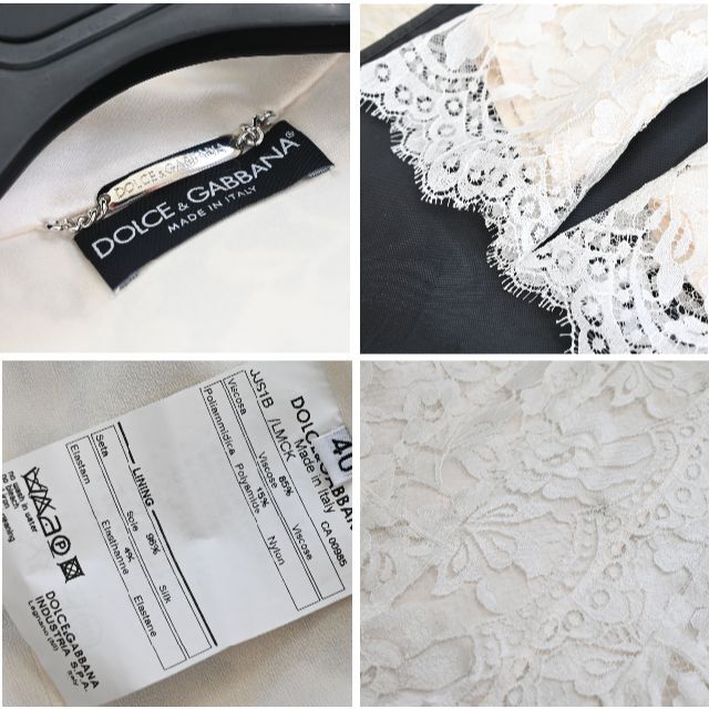 ☆DOLCE&GABBANA☆未使用☆総レース☆おリボン☆ジャケット 最高 www