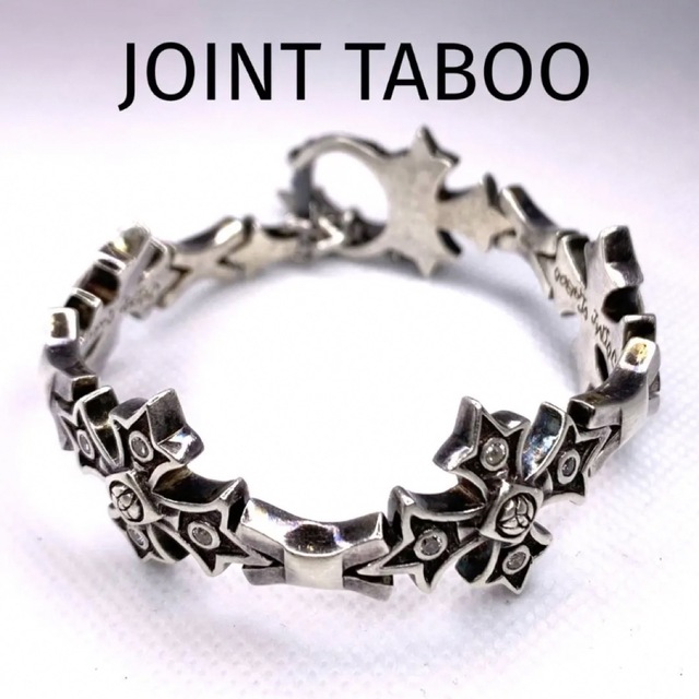 JOINT TABOO/ジョイントタブー クロス ブレスレット 最適な材料 4932円 ...