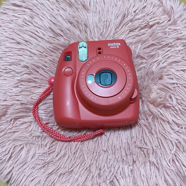 チェキinstax mini8 ラズベリー(限定色)