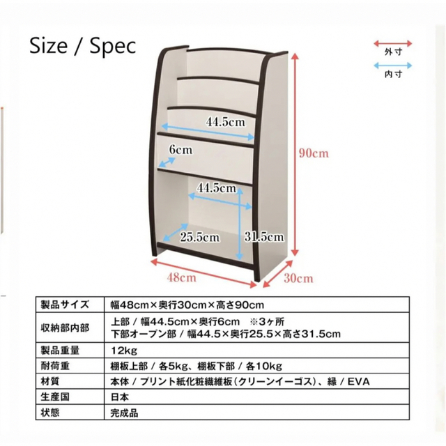 絵本 本棚 こども キッズEVAキッズファニチャーシリーズおもちゃばこ 3