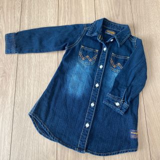 ラングラー(Wrangler)のWrangler デニムワンピース /90cm(ワンピース)